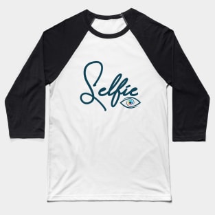 Selfie Baseball T-Shirt